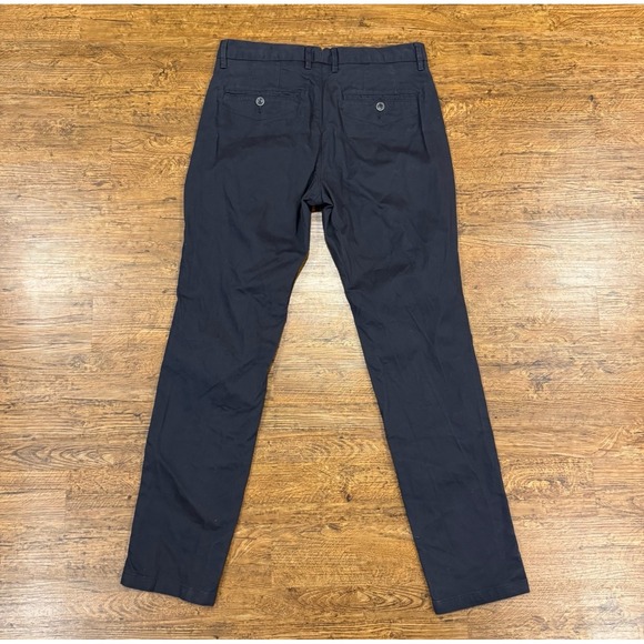 Perk Ink Blue Casual Slim Fit Stretch Feel Good Chinos Pants Trousers Men 31x30 - Picture 2 of 10